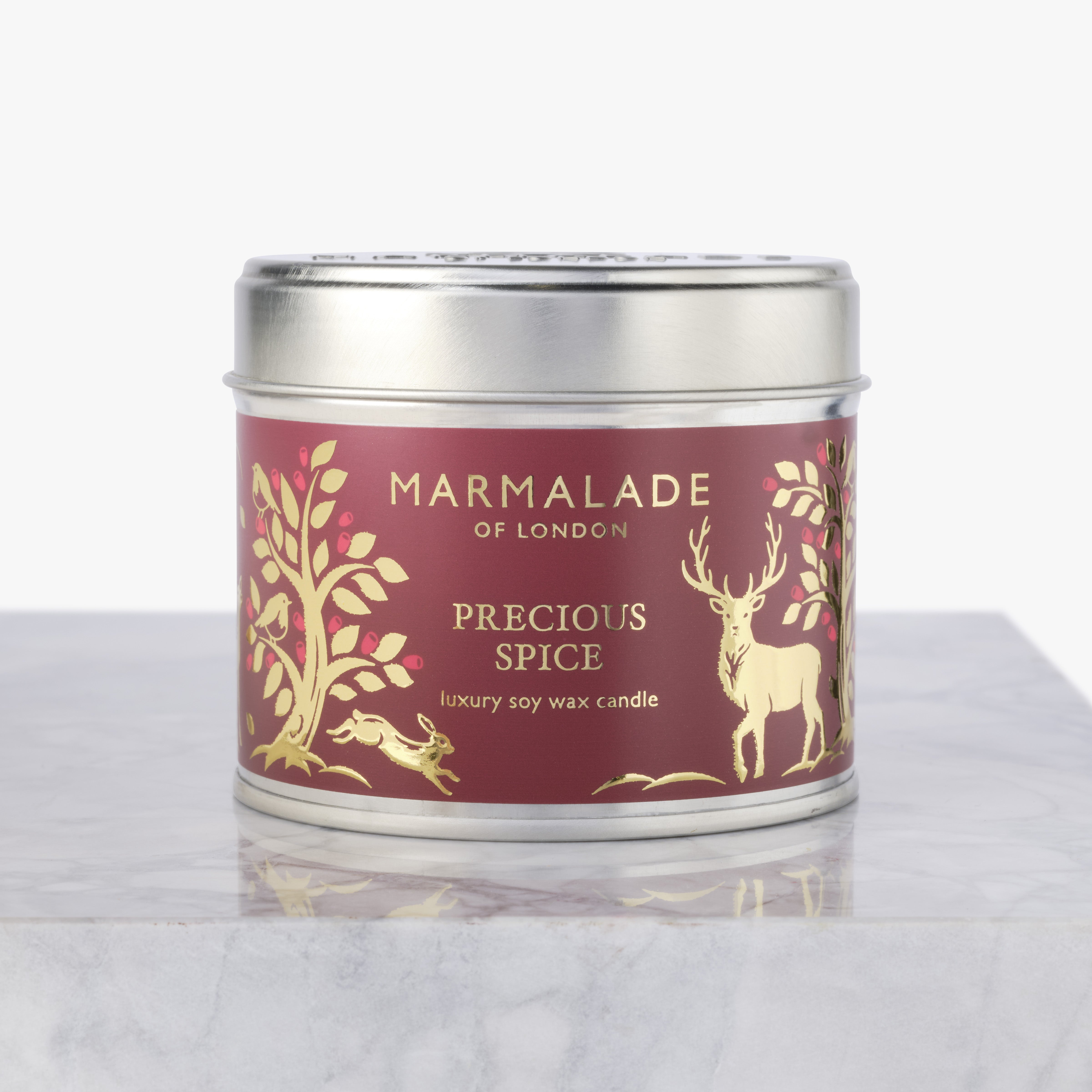 Precious Spice Medium Tin Candle