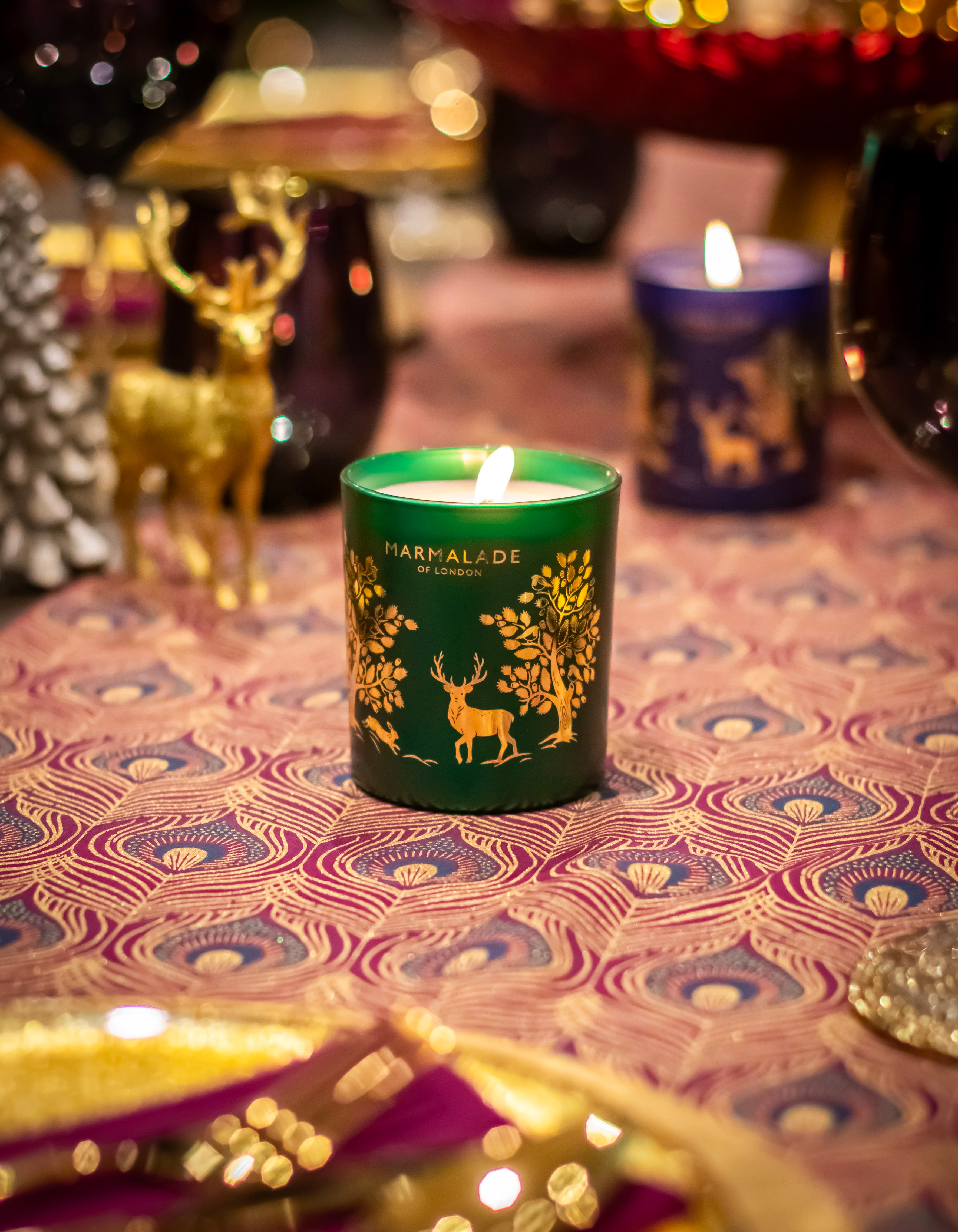 Wild Berry & Bramble Large Glass Candle