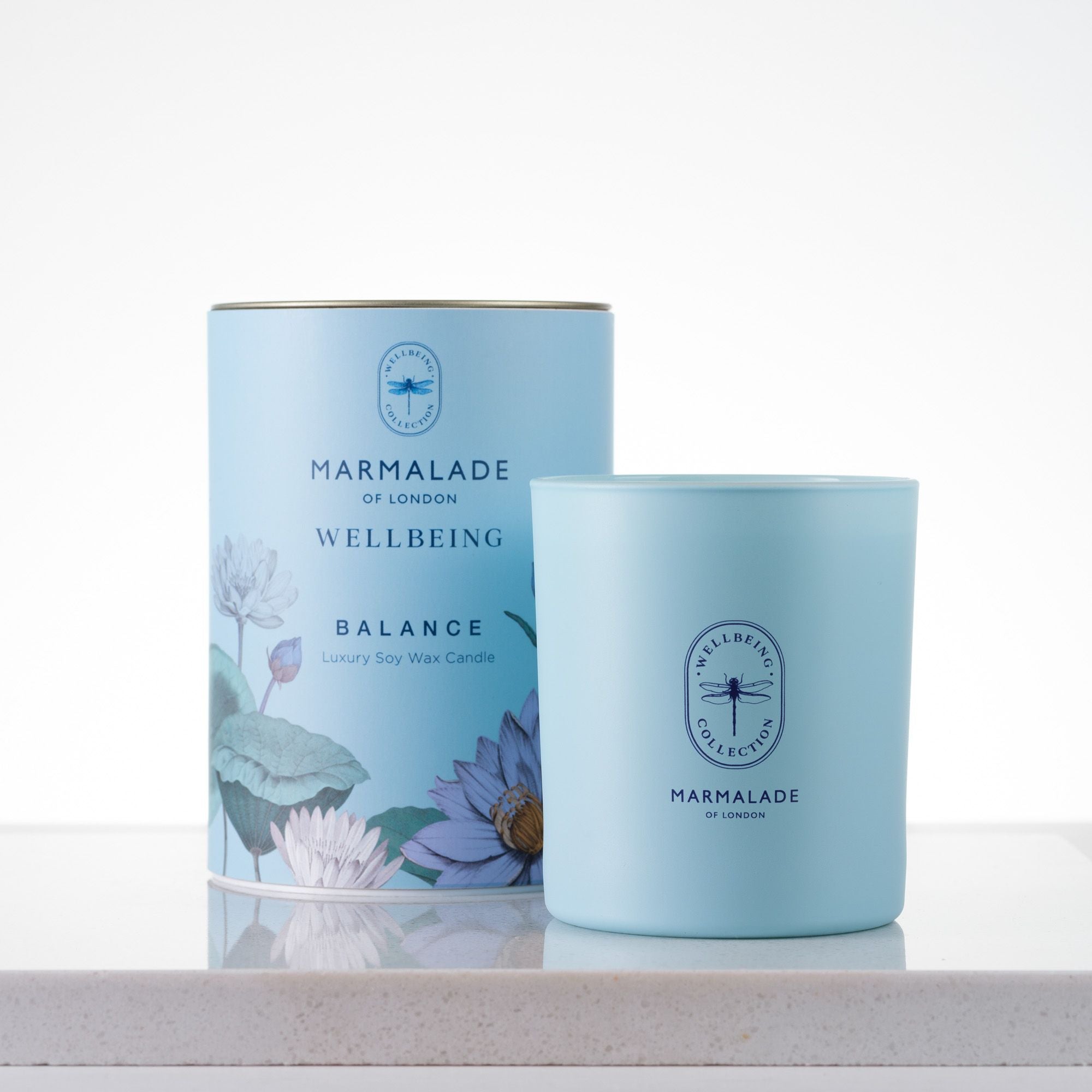 Wellbeing Balance Balance - Glass Candle