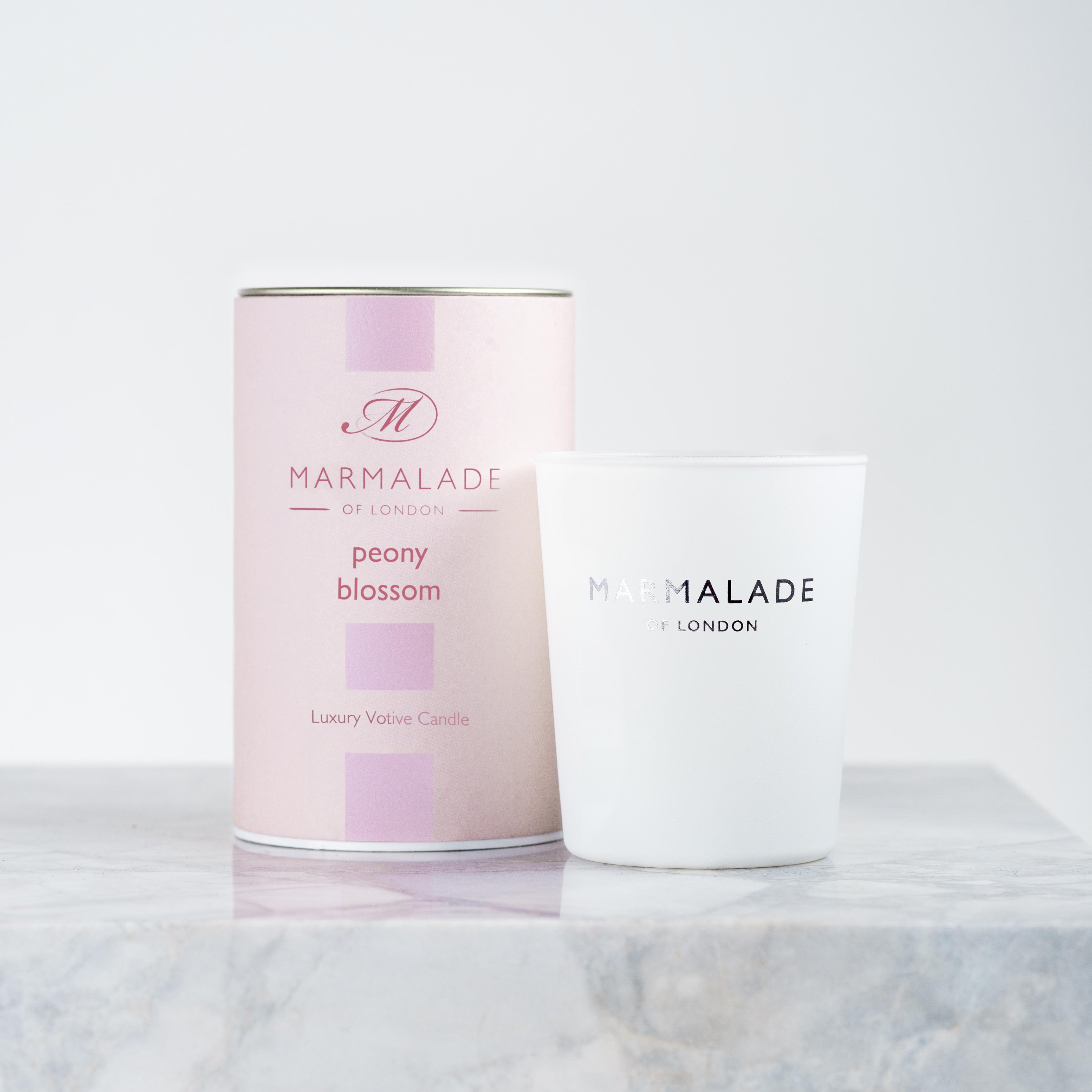 Peony Blossom Luxury Votive Candle
