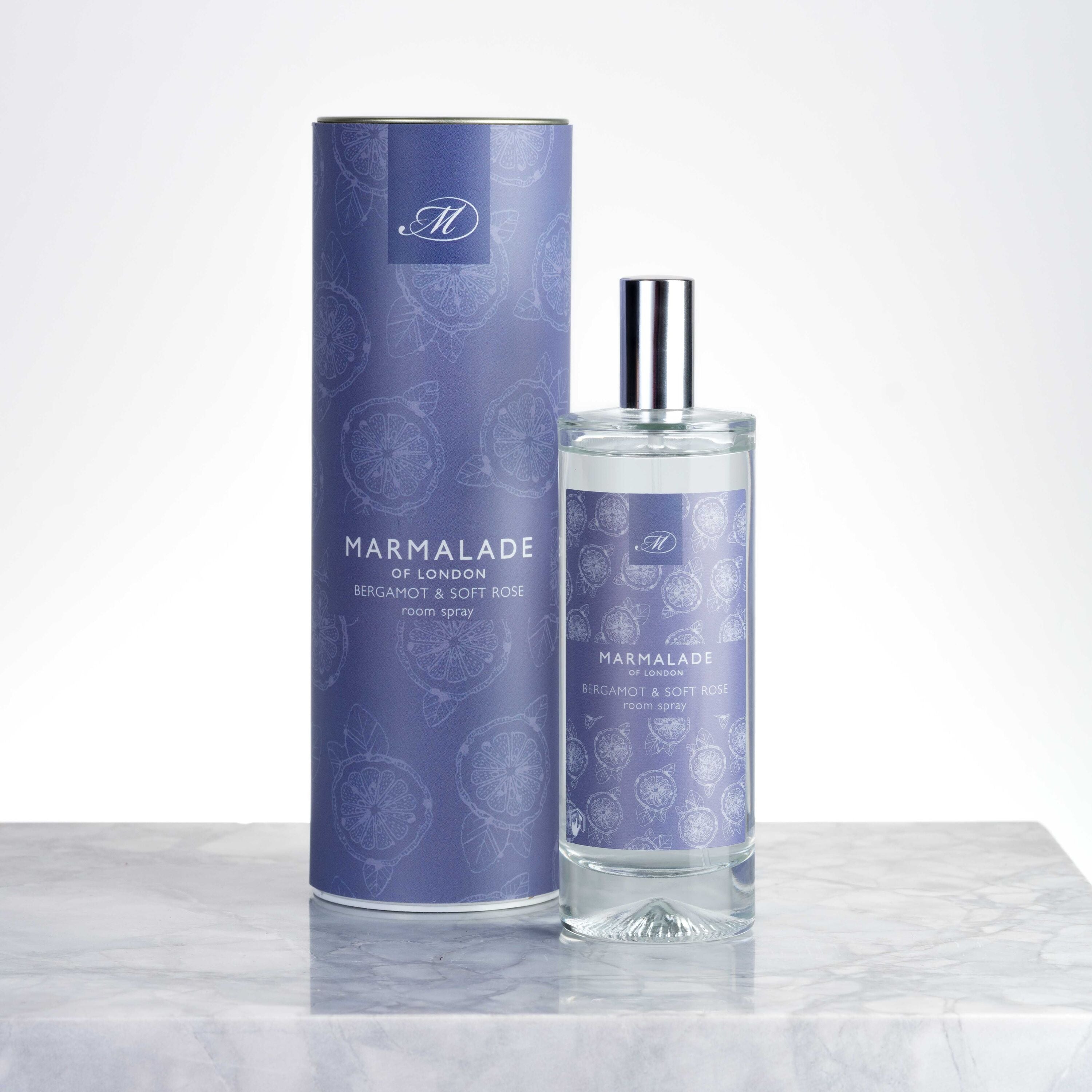 Bergamot and soft rose room spray
