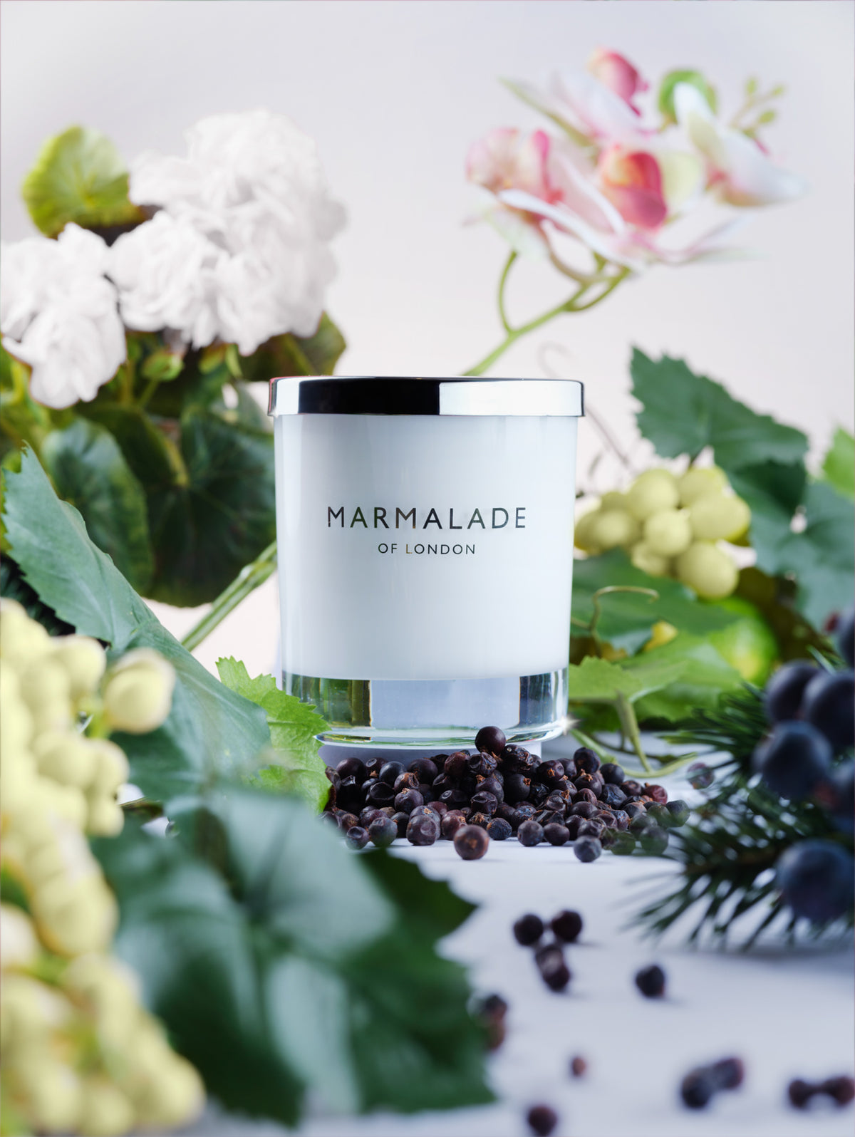 Marmalade Of London 'Prosecco & Juniper' Triple Wick Glass Candle main image 1