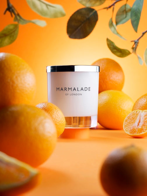Seville Orange & Clementine Large Glass Candle