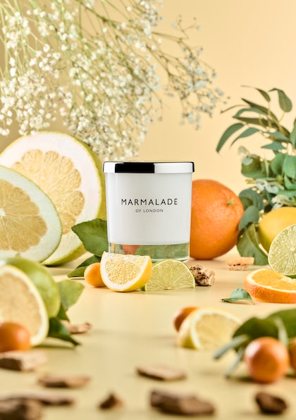 Neroli Blossom & bergamot Glass Candle