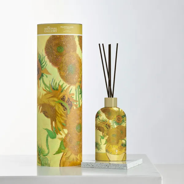 Van Gogh's Sunflowers Luxury Large Reed Diffuser