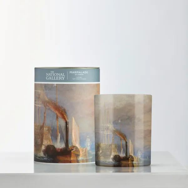 Turner's The Fighting Temeraire Luxury Glass Candle