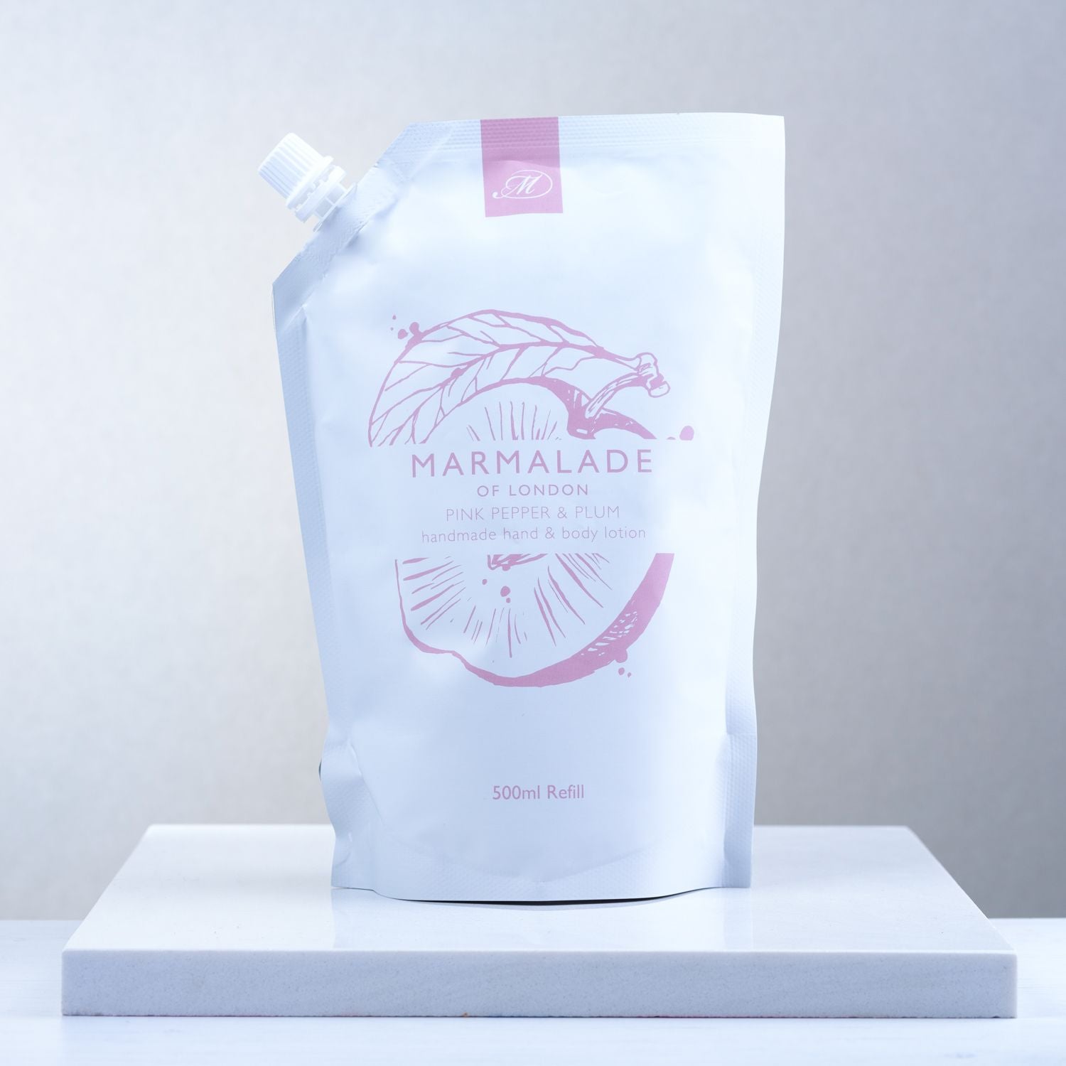 Pink Pepper & Plum Hand & Body Lotion Refill Pouch Pack
